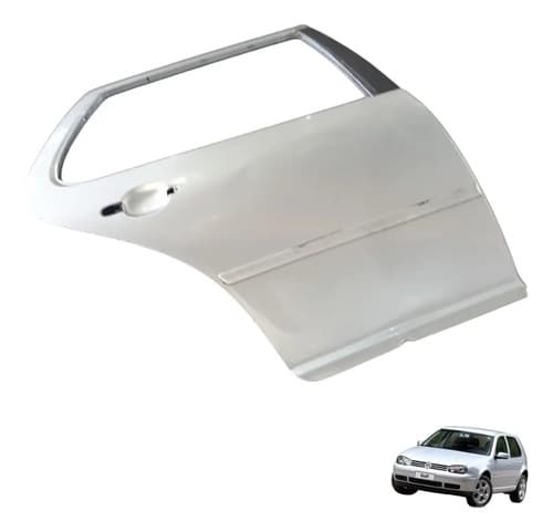 Porta Traseira Direita Volkswagen Golf 1.6 2007/2008 Traseira Direita — foto 1 de 6