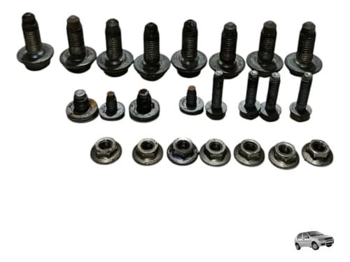 Kit Parafuso Dobradiça Porta Diant Dir/esq Fiat Palio 1.0 07 — foto 1 de 6