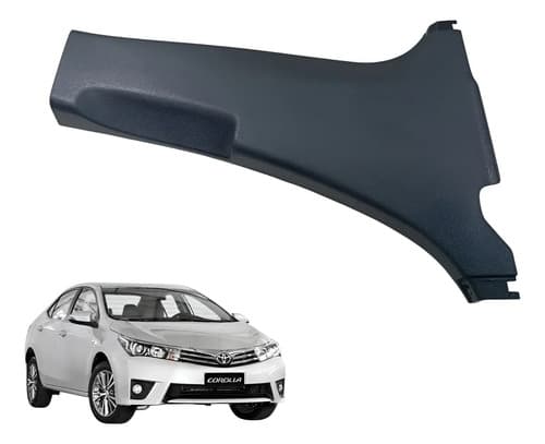 Acabamento Coluna Lado Direito Toyota Corolla 2.0 2014/15 — foto 1 de 6