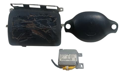 Kit Painel Tabelier Clio 1.6 16v 2001 0285001157 (detalhes) Preto — foto 1 de 8