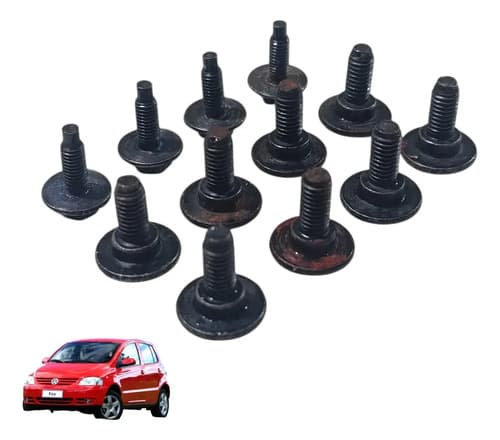 Kit Parafusos Do Parachoque Dianteiro Volkswagen Fox 2007 — foto 1 de 6