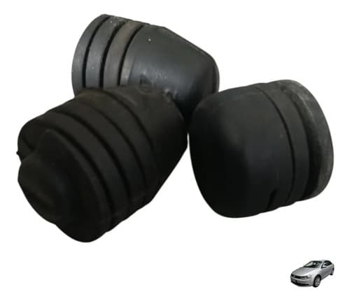 Kit Batente Borracha Capô Original Vw Jetta 2.0 2012 — foto 1 de 6