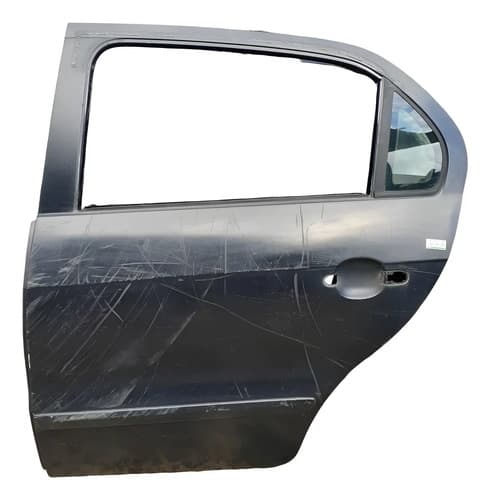 Porta Traseira Esquerda Volkswagen Gol G5 2010 A 2012 Traseira Esquerdo Preto — foto 1 de 5
