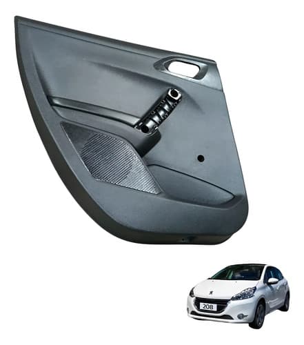 Forro Porta Traseira Esquerda Peugeot 208 1.5 2014 — foto 1 de 6