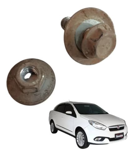 Parafuso Porca Reservatório Limpador Fiat Grand Siena 2014 — foto 1 de 6