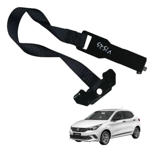 Cinta Fixação Suporte Bateria Fiat Argo 1.0 2018 A 2021 Pret Preto — foto 1 de 6