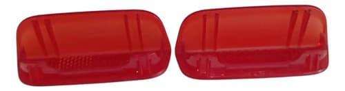 Par Refletor Luz Forro Porta Vw Jetta Tsi 2016 Vermelho — foto 1 de 5