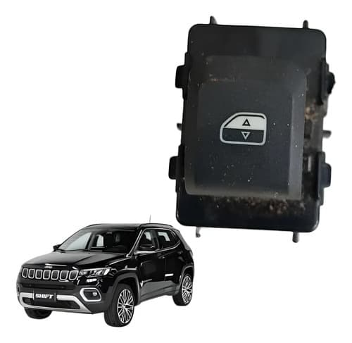 Botão Vidro Traseiro Esquerdo Jeep Compass 2022/2023 — foto 1 de 7
