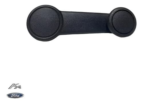 Manivela Vidro Traseiro Direito/esquerdo Ford Ka 2014/2021 Preto — foto 1 de 7