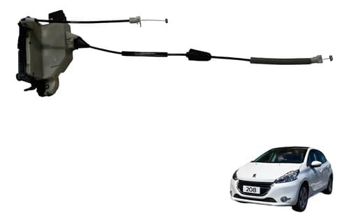 Fechadura Porta Traseiro Esq Peugeot 208 1.5 2014/2015 — foto 1 de 5