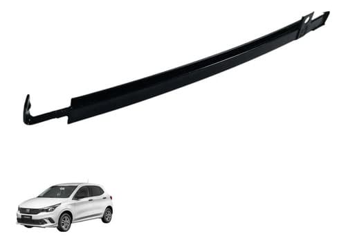 Guia Canaleta Vidro Traseiro Esquerdo Fiat Argo 2018 A 2021  Preto — foto 1 de 7