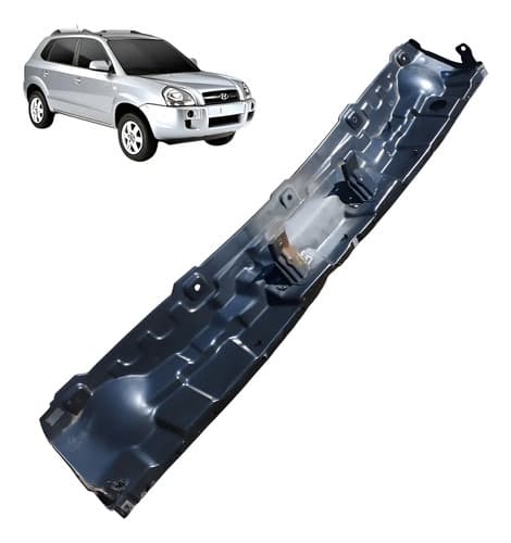 Travessa Painel Dianteiro Corta Fogo Hyundai Tucson 2.0 2011 Preto — foto 1 de 6