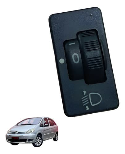 Botão Reostato Luz Farol Citroen Xsara Picasso 2008 A 2012 — foto 1 de 6