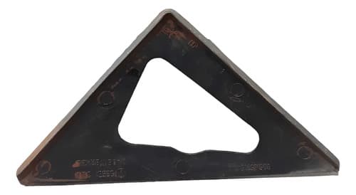 Moldura Base Retrovisor Direito Parati Quadrada 1988/1994 Preto — foto 1 de 5