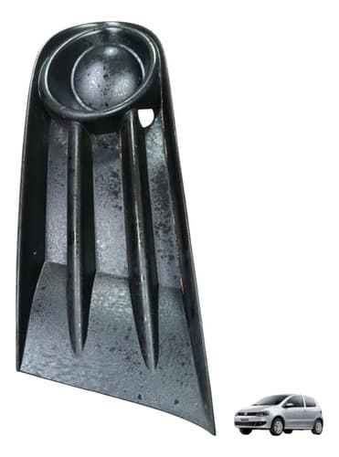 Grade Moldura Farol Milha Esquerdo Volkswagen Fox 1.0 2010 Esquerdo — foto 1 de 5