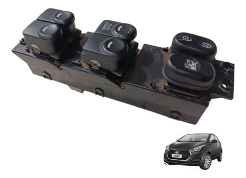 Botão Vidro Porta Diant Esquerda Hyundai Hb20 1.6 2017 — foto 1 de 4