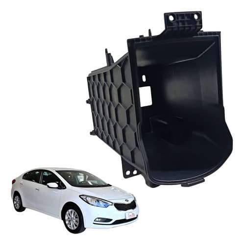 Porta Treco Do Console Central Kia Cerato 2014 Preto — foto 1 de 7