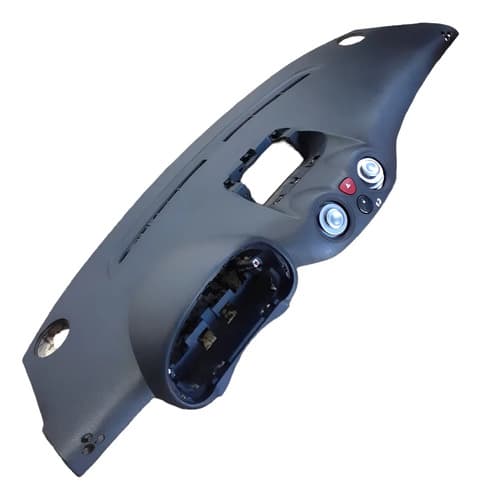 Capa Painel Tabelier Citroën C3 2008/2012 Cinza-escuro — foto 1 de 8