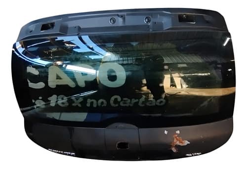 Tampa Traseira Porta Malas Renault Clio Hatch 1.0 8v 2004 Preto — foto 1 de 7