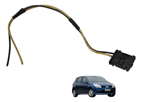 Pluc Conector Console Central Renault Sandero 1.6 2010/11 — foto 1 de 6