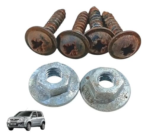 Kit Parafuso Parabarro Traseiro Fiat Uno 2015 A 2018 — foto 1 de 6
