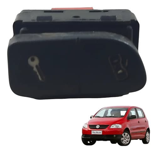 Botão Trava Porta Dianteiro Esquerdo Volkswagen Fox 1.6 2006 — foto 1 de 6