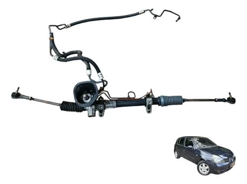 Caixa Direção Hidráulica Com Mangueiras Renault Clio 2006 — foto 1 de 6