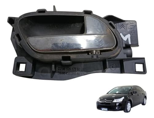 Maçaneta Interna Porta Diant Direita Citroen C4 Pallas 2012 — foto 1 de 6
