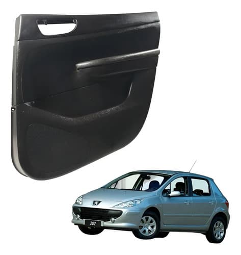 Forro Portas Traseira Direita Peugeot 307 2008 — foto 1 de 6