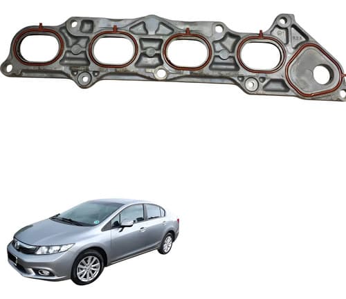 Flange Coletor Admissão Honda Civic 2.0 2014 Lxr — foto 1 de 7