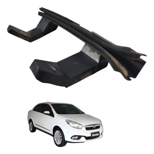 Guia Vidro Traseiro Fiat Grand Siena 2014 — foto 1 de 5