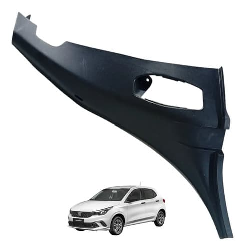 Acabamento Coluna A Direita Fiat Argo 1.0 2018 A 2021 Preto Preto — foto 1 de 7