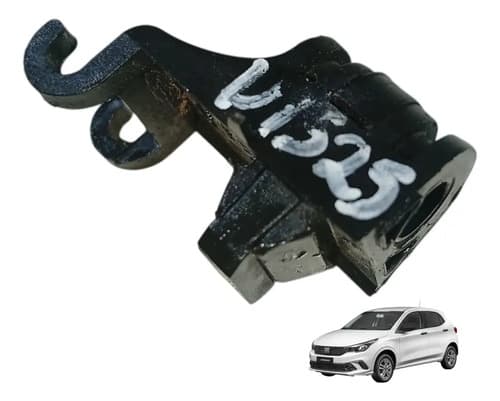 Suporte Fixação Vareta Capô Fiat Argo 1.0 2018 A 2021 Preto — foto 1 de 6