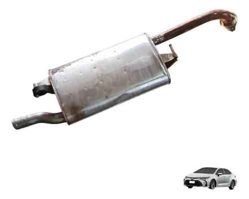 Escapamento Silencioso Final Toyota Corolla 2.0 2017 — foto 1 de 5