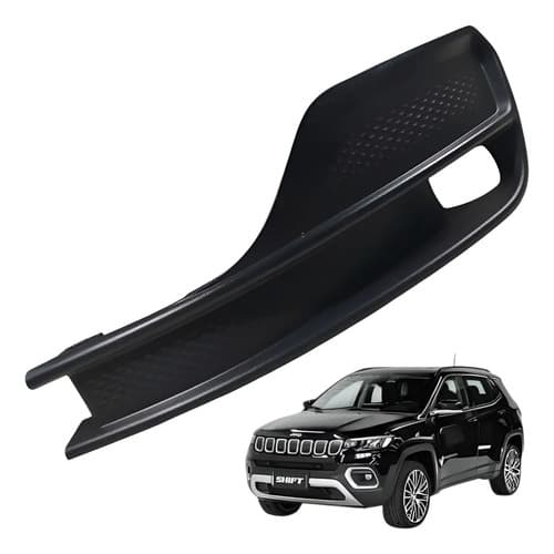 Moldura Farol Milha Direito Jeep Compass 1.3 Flex Turbo 22 Preto Direito — foto 1 de 6