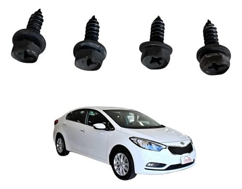 Parafusos Acabamento Radiador Kia Cerato 2014 — foto 1 de 6