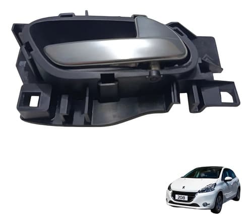 Maçaneta Interna Porta Traseira Dir Peugeot 208 1.5 2015 Traseira — foto 1 de 5