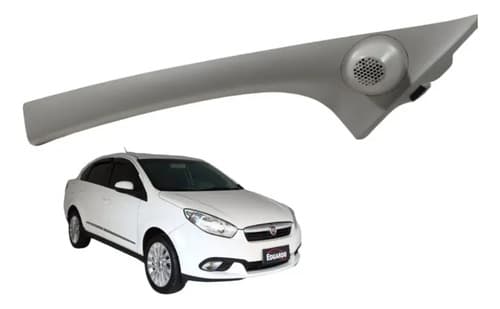Acabamento Esquerdo Coluna Parabrisa Fiat Grand Siena 2014 — foto 1 de 5
