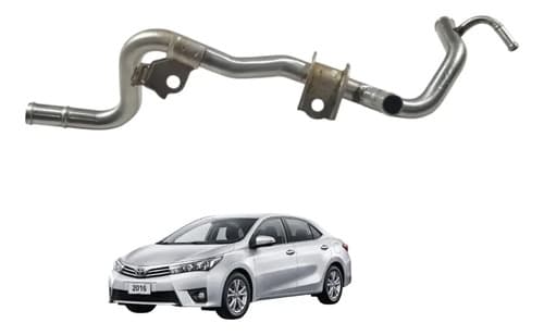 Cano Água Motor Toyota Corolla 1.8 2016/2019 Cinza Cinza — foto 1 de 5