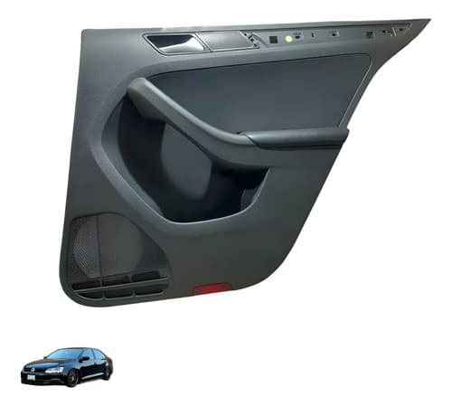 Forro Porta Trasera Direita Vw Jetta Tsi 2015/2019 Preto — foto 1 de 5