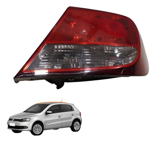 Farol Traseiro Volkswagen Gol G5 Vermelho — foto 1 de 7
