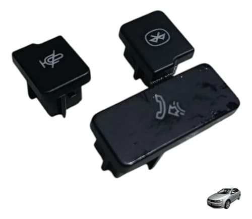 Kit Botões Teto Cortesia Vw Jetta Comfortline 2.0 2012 — foto 1 de 6