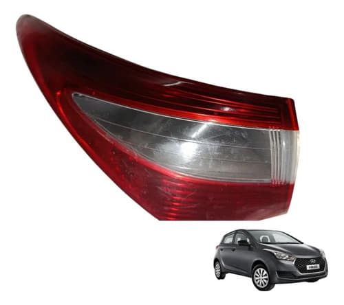 Lanterna Traseira Esquerda Hyundai Hb20 2016 Direito/passageiro — foto 1 de 4
