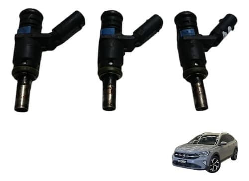 Kit 3 Bico Injetor Volkswagen Nivus 1.0 Tsi 2023 Original — foto 1 de 5