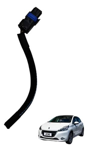 Plug Conector Lanterna Placa Lado Dir Peugeot 208 2014/15 — foto 1 de 6
