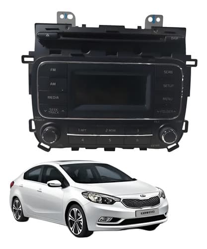 Rádio Cd Player Mp3 Kia Cerato 1.6 16v 2014 — foto 1 de 5