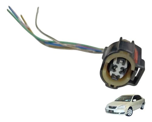 Plug Conector Sensor Ar Condicionado Corolla Seg 1.8 2007 — foto 1 de 5