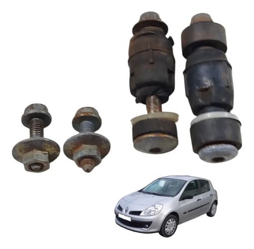 Kit Parafuso Barra Estabilizadora Renault Clio 2006 A 2012 — foto 1 de 5