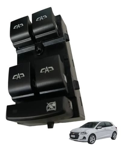 Interruptor De Vidro Elétrico Gm Onix 1.0 Turbo 2021 A 2024 — foto 1 de 6