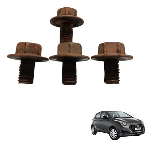 Kit Porca Parafuso Defletor Catalisador Hb20 1.6 2017 — foto 1 de 5
